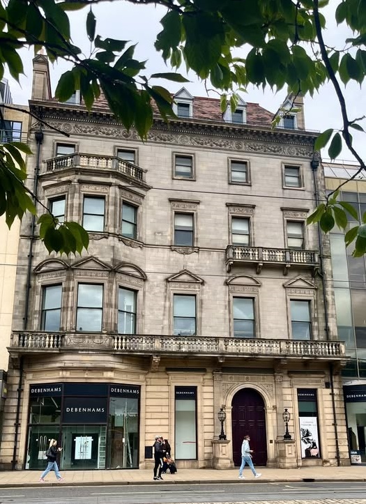 Photo of Debenhams store in about 2022.